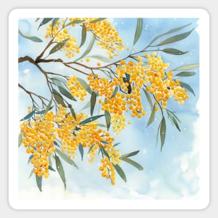 wattle Sticker